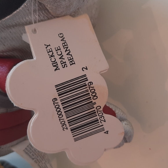 Disney Parks Mouseketoys Mickey Mouse space bean bag new with tags - Picture 5 of 7